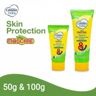 cusson baby moscare natural skin protection lotion 100gr/ 50gr anti nyamuk