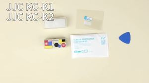 JJC | JJC Clear TPU Vỏ Bảo Vệ Cho Máy Ảnh Kỹ Thuật Số Có Móc Khóa Kodak Charmera Với Bộ Hộp Mù Màn Hình Kính Cường Lực