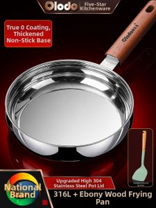 Olodo | Thick 316L Stainless Steel Non-Stick Fry Pan