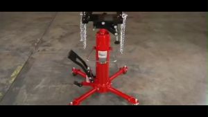 Dual Adjust Transmission Jack Adapter Capacity Transform Automotive Floor Jack