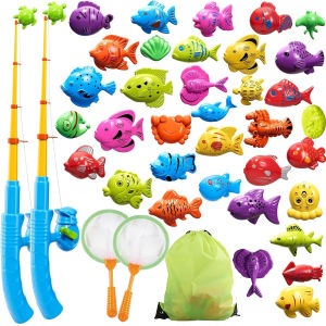 Children Bathtub Fishing Toy Swimming Bathing Pool Water Floating Fish Toy Parent-child Interactive Toys Game Children Toys New