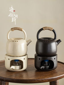 Chinesisch Zerbst Keramik Teeherd Alkoholherd Haushalt Retro Grill Tee Kochen Wasser Kochen Teehütte Kann Trocken Garen