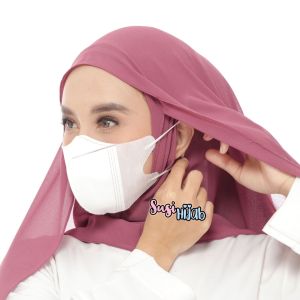 PASMINA INSTAN NEW NORMAL OVAL DAN PASMINA MASKER BY SUSI HIJAB