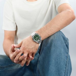 Naviforce | NF9273 NAVIFORCE Mens Quartz Watch Business Watch Day Display Stainless Steel Watchband 3ATM Waterproof Mens Minimalist Watch