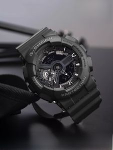 Dây Đeo Silicon Adapter Dành Cho Manfina G-shock Đồng Hồ Ga110gd/120 Gls/100 Uni Phụ Kiện Có Khóa Pin Khóa