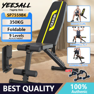 【100% Official Authentic】Adjustable weight bench press foldable exercise bench,13 Levels dumbbell bench,Fitness bench for whole body tilt practical exercise bench strength training bench for home gym Bench