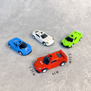 Mini Childrens Toy Car Model Boys Racing Car Simulation Retroactive Car Model Pedestrian Street Stall Gift Indoor Play Toy