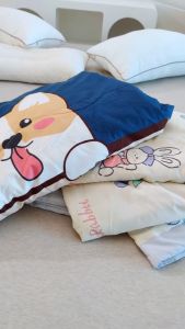 YANYANGTIAN Capybara ปลอกหมอนผ้าห่มฤดูร้อน เก็บความอบอุ่นได้ดี นุ่มสบาย เป็นมิตรต่อผิวหนัง ขนาด ที่นอน 5 ฟุต 6 ฟุต