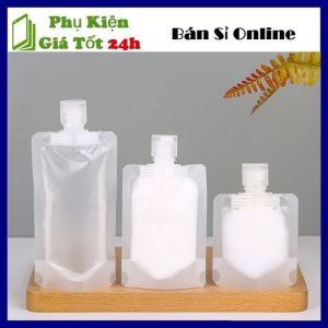 Túi Chiết Mỹ Phẩm Dầu Gội Sữa Tắm  Dầu Gội Nhựa PP Trong Suốt Có Thể Tái Sử Dụng 30ml/50ml/100ml - Túi Chiết Mỹ Phẩm Du Lịch