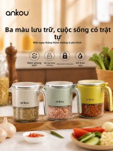 Ankou | Hộp Đựng Gia Vị Chống Ẩm Có Đũa