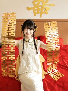ZLVOEY | Wedding Golden Double Happiness Decoration