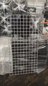 {Dày 3.5li} Tấm lưới sắt treo phụ kiện - Tấm lưới ô vuông 5cm