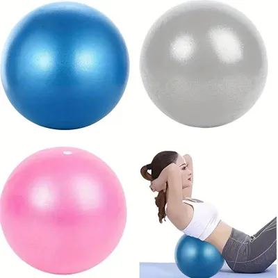 🇲🇾🐸25CM Yoga Ball Exercise Ball Explosion-Proof Fitness Ball Balance & Stability Ball for Yoga Pilates Home Fitness Workout