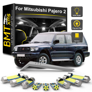 BMTxms 6/13Pcs Canbus LED Interior Light Bulb Kit For Mitsubishi Pajero 2 V31 V32 V33 1990-1993 1994 1995 1996 1997 1998 1999