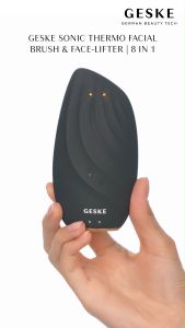 GESKE Sonic Thermo Facial Brush & Face-Lifter | 8 in 1