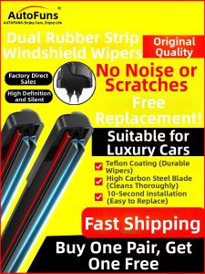 AUTOFANS | Double Strip Silent Boneless Wiper Blades