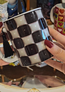 3D black and white design ceramic sublimation coffee mug/cup for gift/anniversary/graduation/birthday