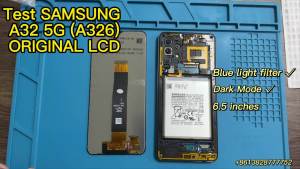 6.5 A32 5G Màn Hình Cảm Ứng LCD Hiển Thị Bộ Số Hóa Cho Samsung Galaxy A32 5G A326 A326B A326U Màn Hình Điện Dung Điện Thoại Di Động Màn Hình LCD