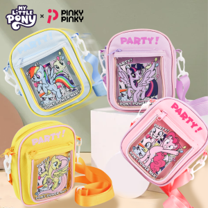 Túi Đeo Chéo My Little Pony Bằng Vải Oxford Trong Suốt Túi Đeo Vai Đơn Cho Bé Gái Quà Tặng Sinh Nhật Cho Trẻ Em