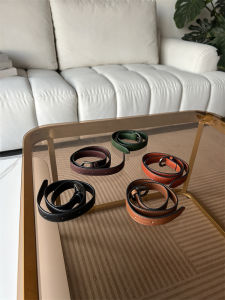 Tanned Cowhide Hobo Shoulder Strap Accessory Underarm Bag Modification Adjustable Crossbody Bag Extended Strap Special Purse