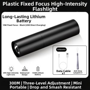 MONLEYTA | Ultra-Bright Long-Range Rechargeable Durable Portable Child-Friendly Small LED Flashlight