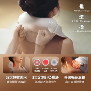 😍Premium Neck and Shoulder Massager Multi-Zone Massage Traditional Medicine Techniques