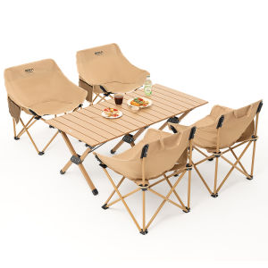 The Primitive | Camping Foldable Chair Table Set
