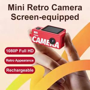 kebidumei | Kebidumei 1080P Full HD Thumb Máy Ảnh Kỹ Thuật Số Móc Khóa Máy Quay Mini X7 Máy Quay Video Cổ Điển Có Hỗ Trợ Thẻ Nhớ
