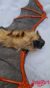 kelelawar kalong MINIATUR KELELAWAR mainan HALLOWEEN prank gag fake bat
