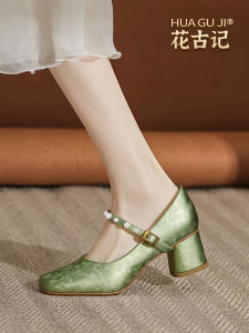 HUAGUJI | Chinese Style Mary Jane Heels