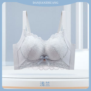 Áo Ngực Lót Ren Mỏng Gợi Cảm Mùa Hè Cho Nữ Áo Ngực Lót Nylon Không Dây Kiểu Dáng U Cạp Giữa Không Có Đệm Ngực