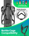 VICTGOAL Bicycle Water Bottle Cage with AirTag Hider Lightweight MTB Road Bike Bottle Bracket Drinking Cap Stand Holder. 