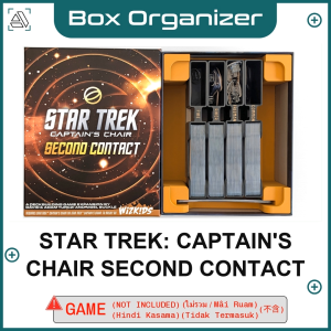 Star Trek: Captains Chair Second Contact Board Game Box Organizer Insert