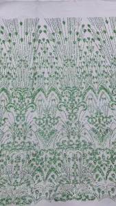Luxury African Sequins Beaded Lace Fabric 2026 High Quality Lace 5 Yards French Lace Fabric Nigerian Lace Fabrics Party