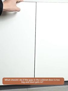 2.8m/roll Self-Adhesive Cabinet Door Seal Strip Dust-proof Strip Gap Filling Suitable for Wardrobe and Cupboard Insect-proof