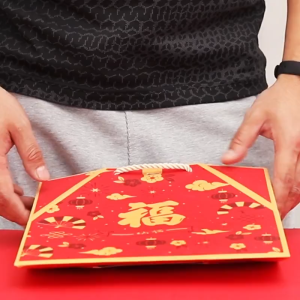 [Ready Stock] Xmas Christmas Gift Bag / CNY Chinese New Year / Box Packaging/ Christmas Bag / Door Gift