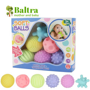 Baltra Baby Toys Sensory Balls for Children Hand Touch Ball Soft Massage Training Ball Infant Rattles Water Bath Toy