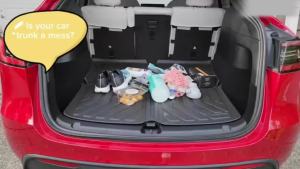 Túi Đựng Đồ Cốp Xe Ô Tô 8 Ngăn Dung Tích Lớn - Túi Treo Ghế Sau Cho Xe Sedan SUV Truck MPV - Chất Liệu Sợi Polyester