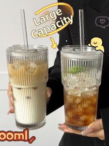 High Aesthetics Large Capacity Straw Cup