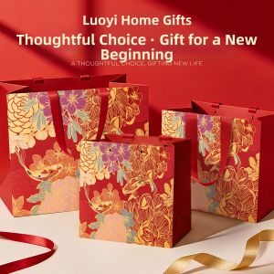 LORiCA | Large Red Premium Gift Tote