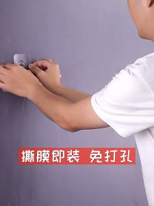 Living room painting no punching no nails adhesive strong pastephoto frame hook wall sticker