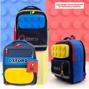 School Backpack with Load Reduction and Spine Protection for Primary School Students