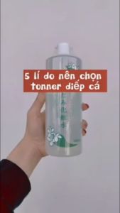 Nước hoa hồng chiết xuất diếp cá tía tô Chinoshio Natural Skin Lotion 500ml - Nội địa Nhật