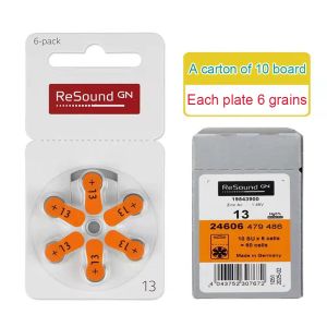 6Pcs Baterai Alat Bantu Dengar A13 Hearing Aid Battery Batrai Batre A13