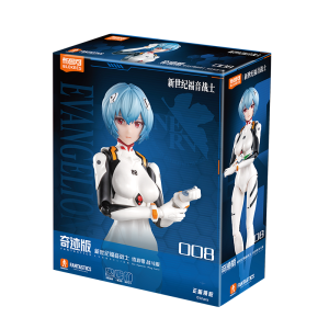 BLOKEES EVANGELION EVA-0 NEON GENESIS NERV AYANAMI Rei Ayanami Mari Makinami Illustrious Assembled Action Figure Toys Gifts