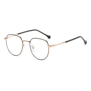 JN IMPRESSION Màu thời thượng thay đổi chống kính che ánh sáng xanh cho phụ nữ phong cách Hàn Quốc khung lớn hoàn thành mắt kính cận