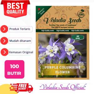 [Virladia Seeds] Biji Benih Bunga Columbine Ungu