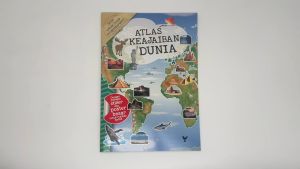 Atlas Keajaiban Dunia Buku Aktiviti & Stiker Fakta Menarik Ilustrasi & Gambar Hebat untuk Kanak Kanak