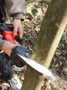 💥นำเข้าจากเยอรมัน💥6 นิ้ว เลื่อยโซ่ไร้สาย เลื่อยไฟฟ้าไร้สาย เลื่อยไฟฟ้าแบต 48V เลื่อยตัดไม้ เลื่อยโซ่ไฟฟ้า เลื่อยยนต์ เลื่อยโซ่ยนต์ เเครื่องแรง เครื่องตัดไม้ไร้สาย🔥รับประกัน