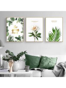 Nordic Plant Unframed Decorative Art